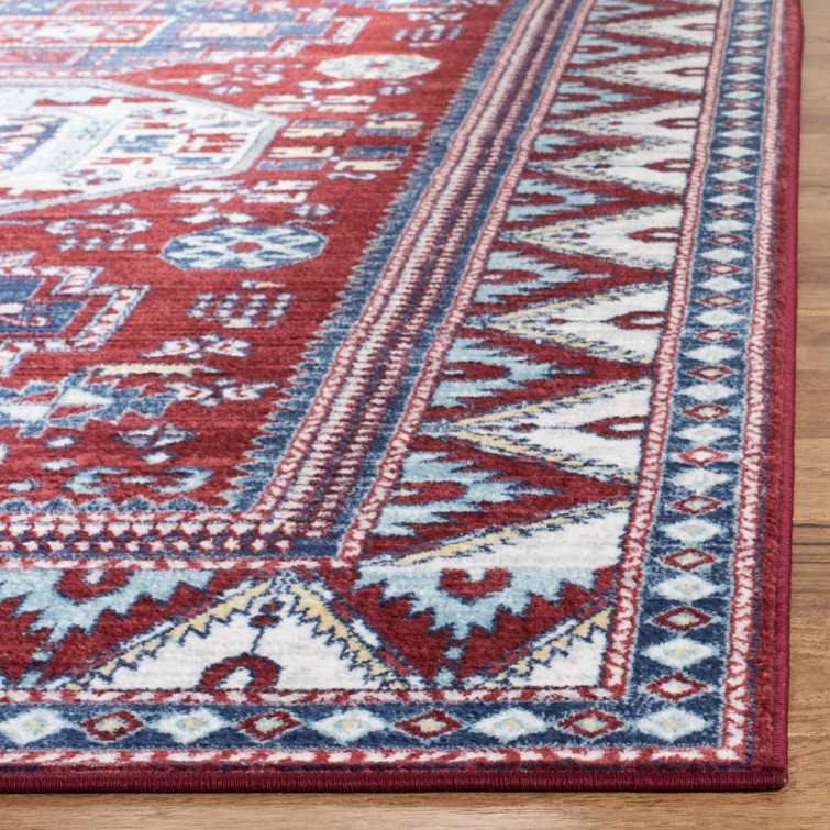Bloomsbury Market Easthampton Micah Red Rug Wayfair.co.uk
